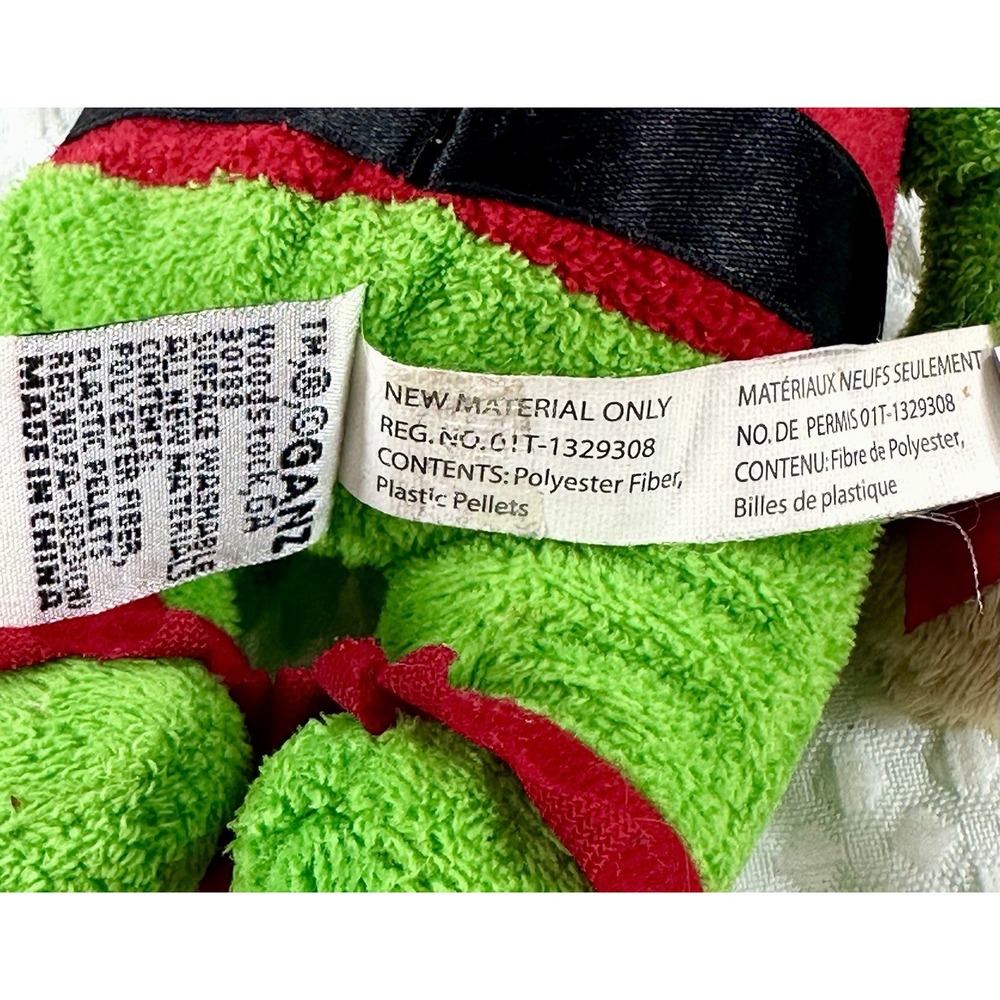 Ganz Wee Bears Elf Plush HX11458 Christmas Teddy Green Red Holiday Toy 10" - Picture 5 of 12
